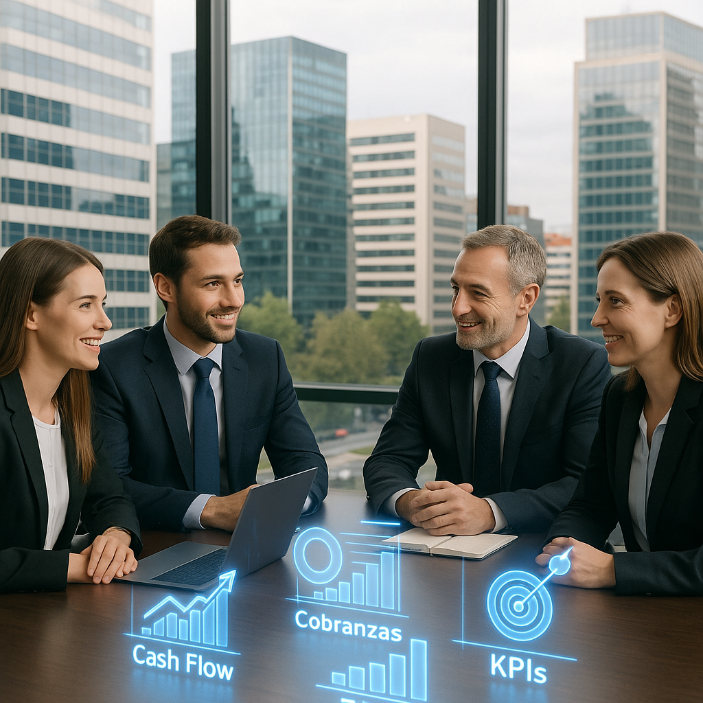 ebitda cobranzas kpi flujo de caja